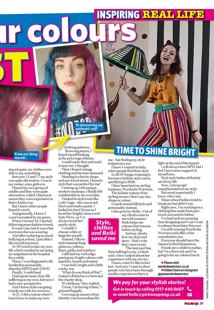 Pick Me Up Preview Pages