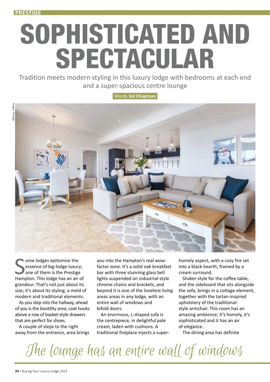 Park and Holiday Home Inspiration magazine Preview Pages
