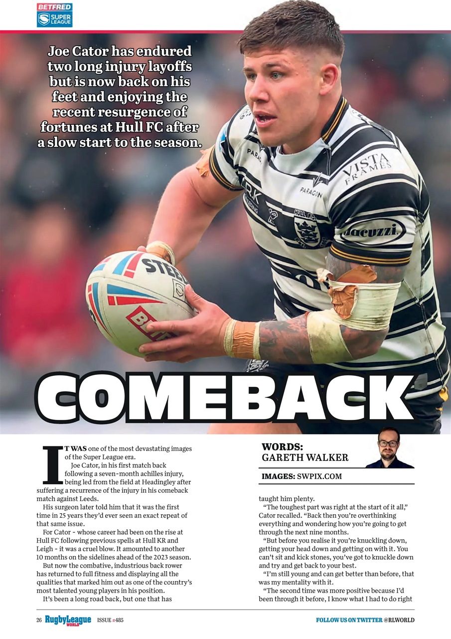 Rugby League World Preview Pages