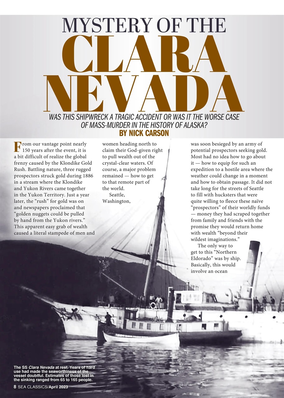 Sea Classics - Where History Sets Sail Preview Pages