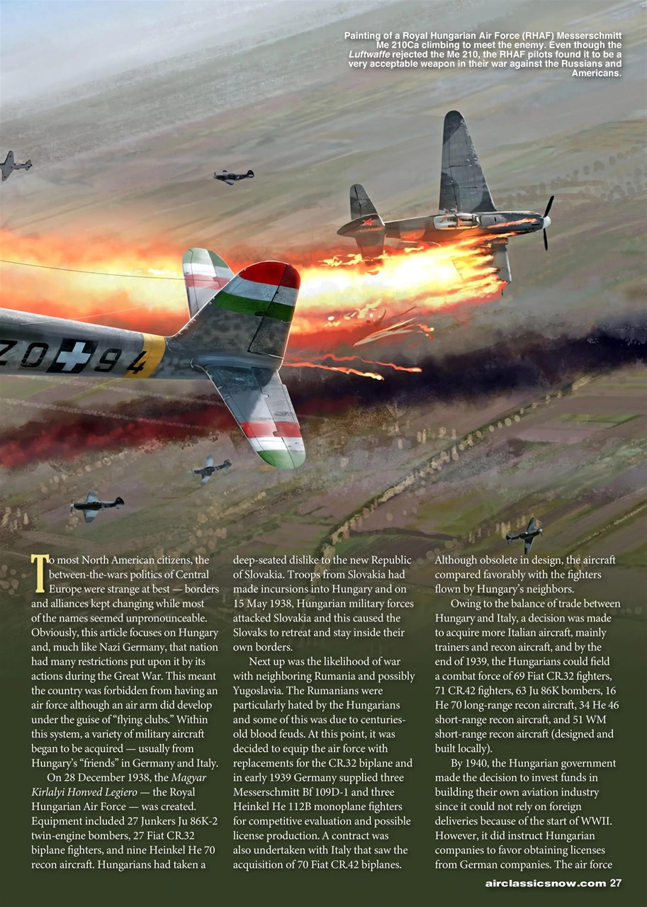 Air Classics - Where History Flies Preview Pages