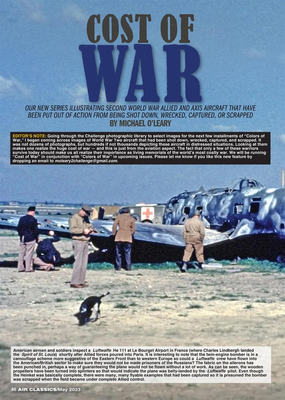 Air Classics - Where History Flies Preview Pages