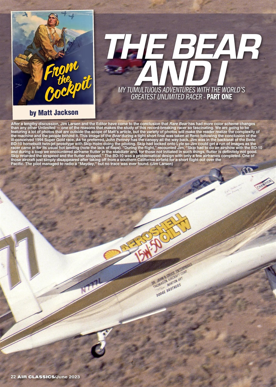 Air Classics - Where History Flies Preview Pages