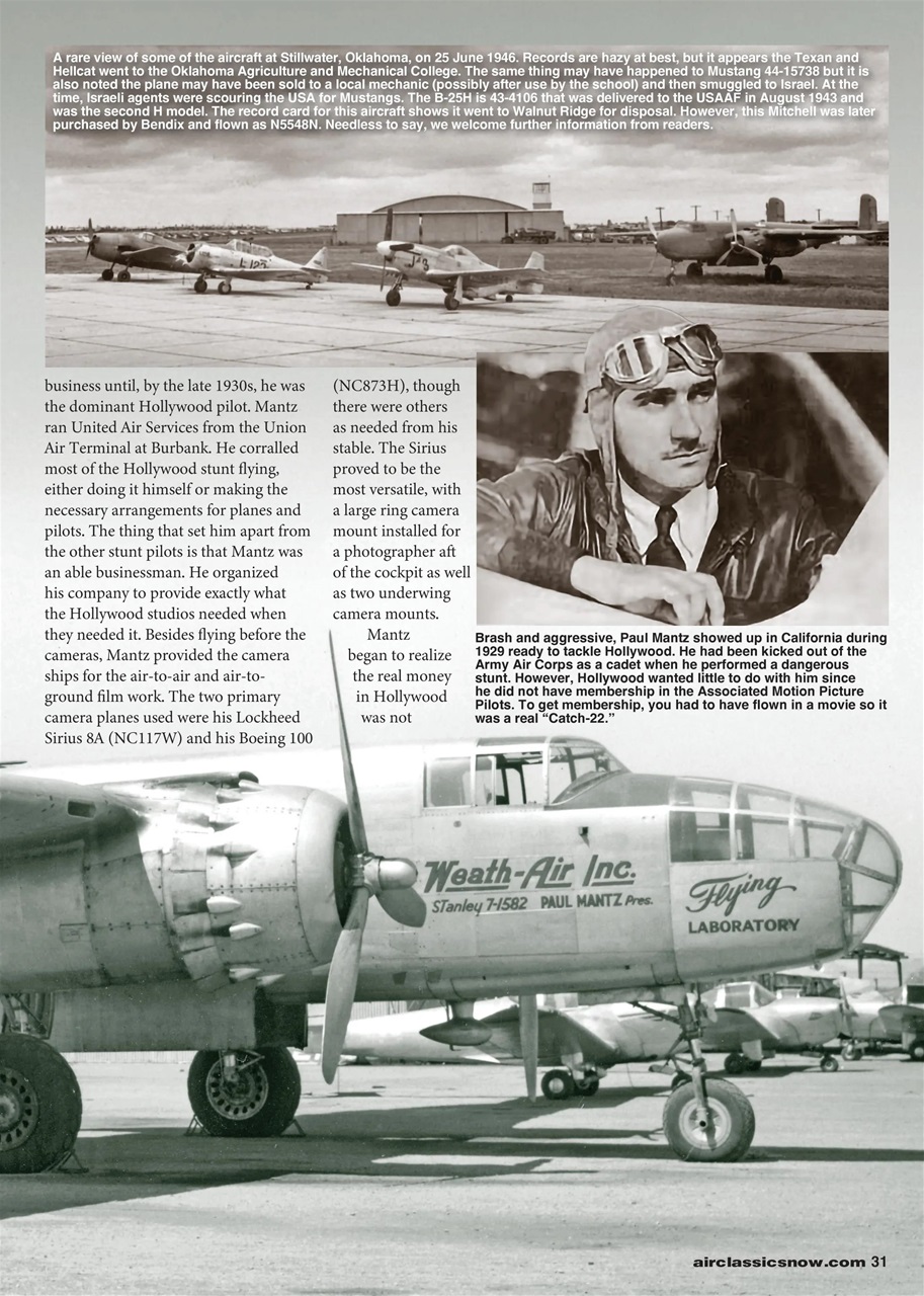 Air Classics - Where History Flies Preview Pages