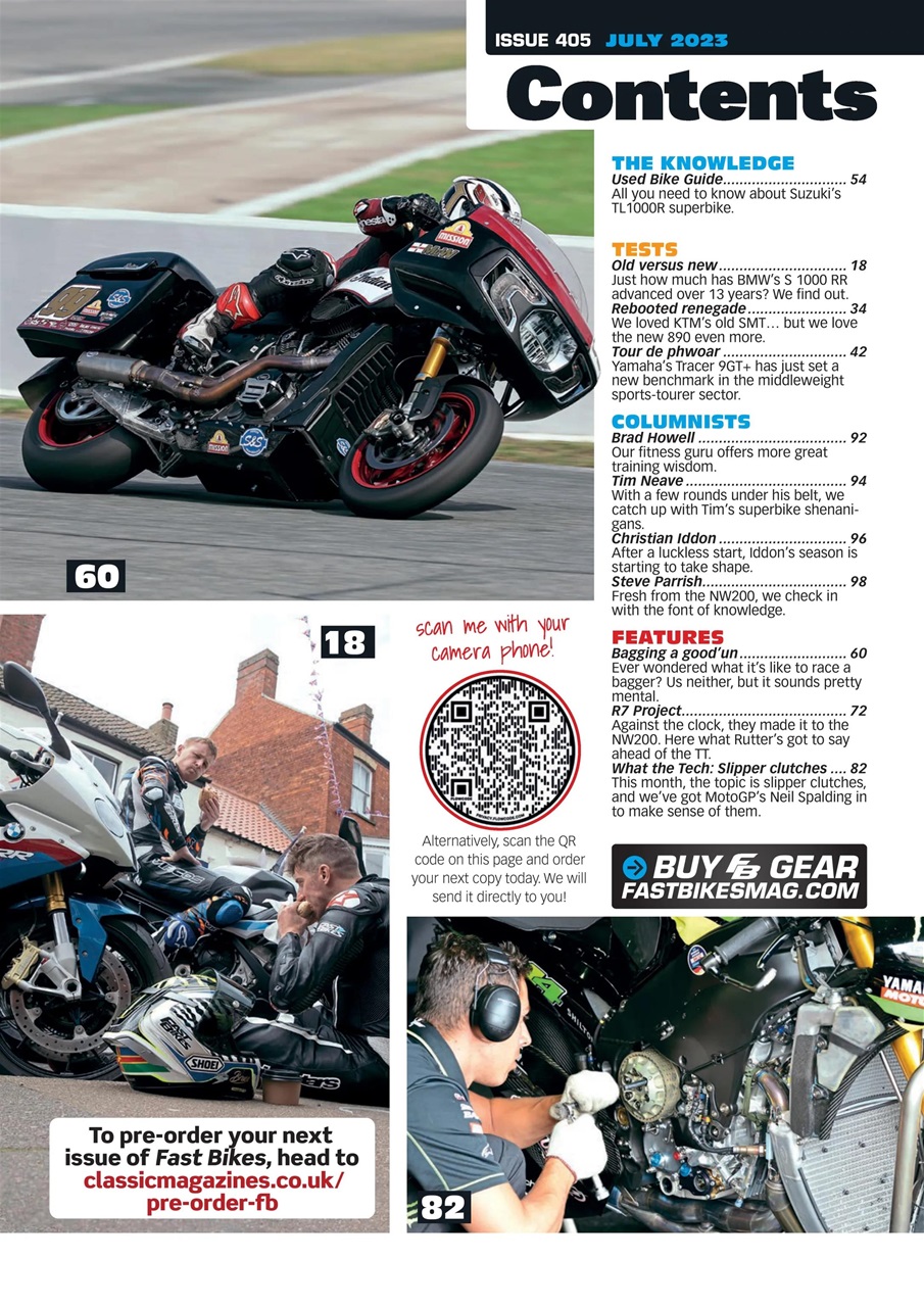 Fast Bikes Preview Pages