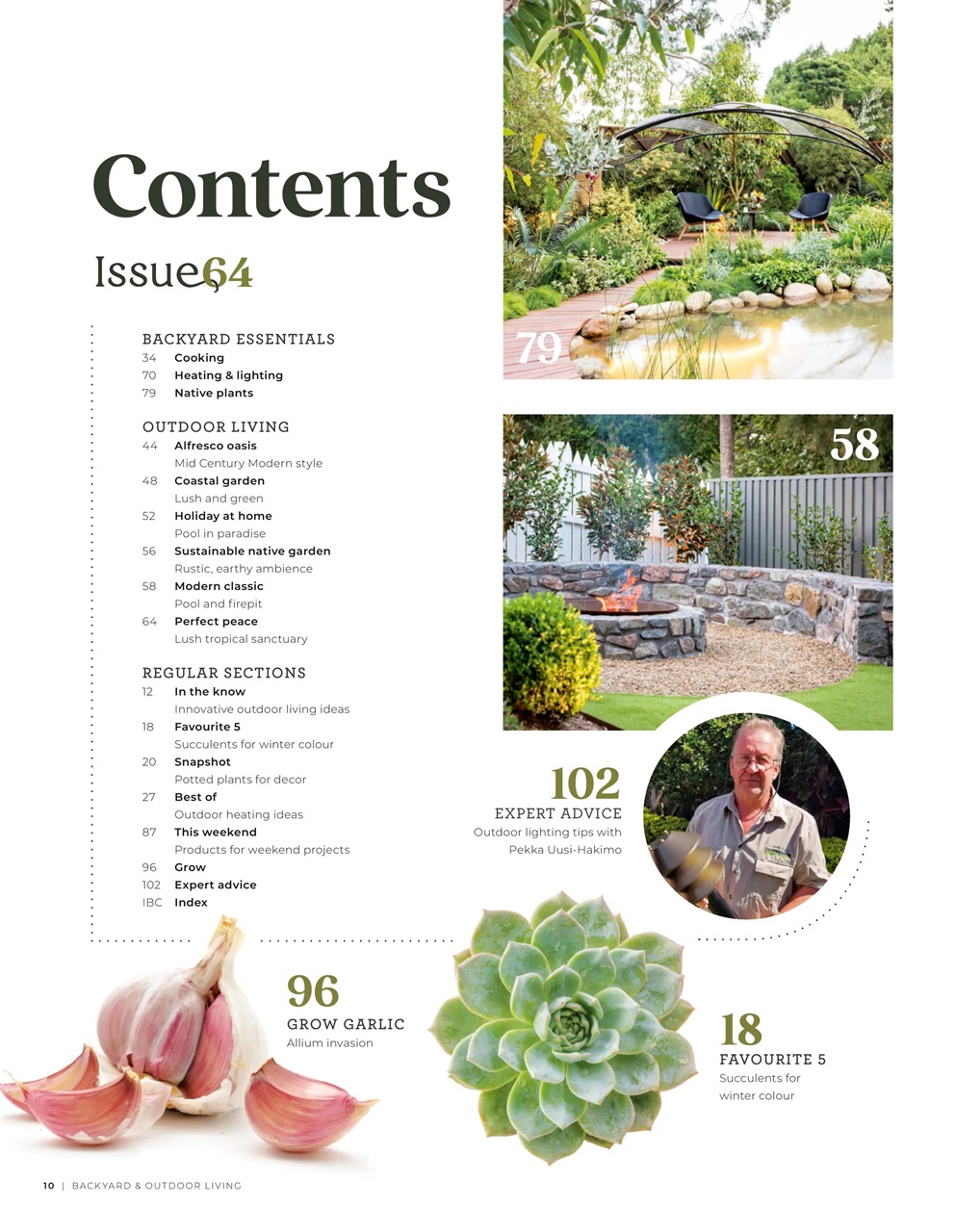 Backyard & Outdoor Living Preview Pages