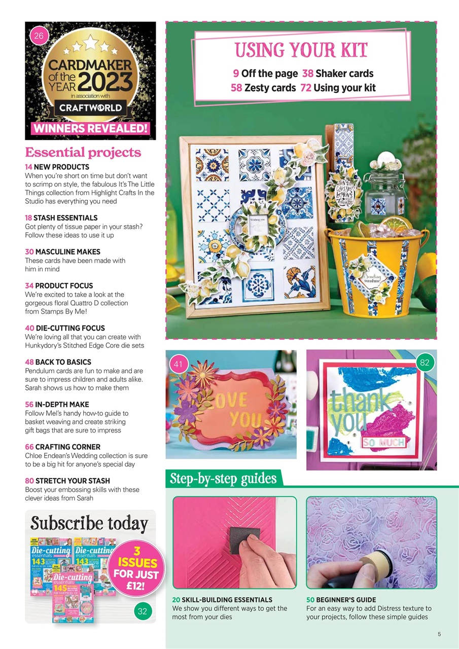 Papercraft Essentials Preview Pages