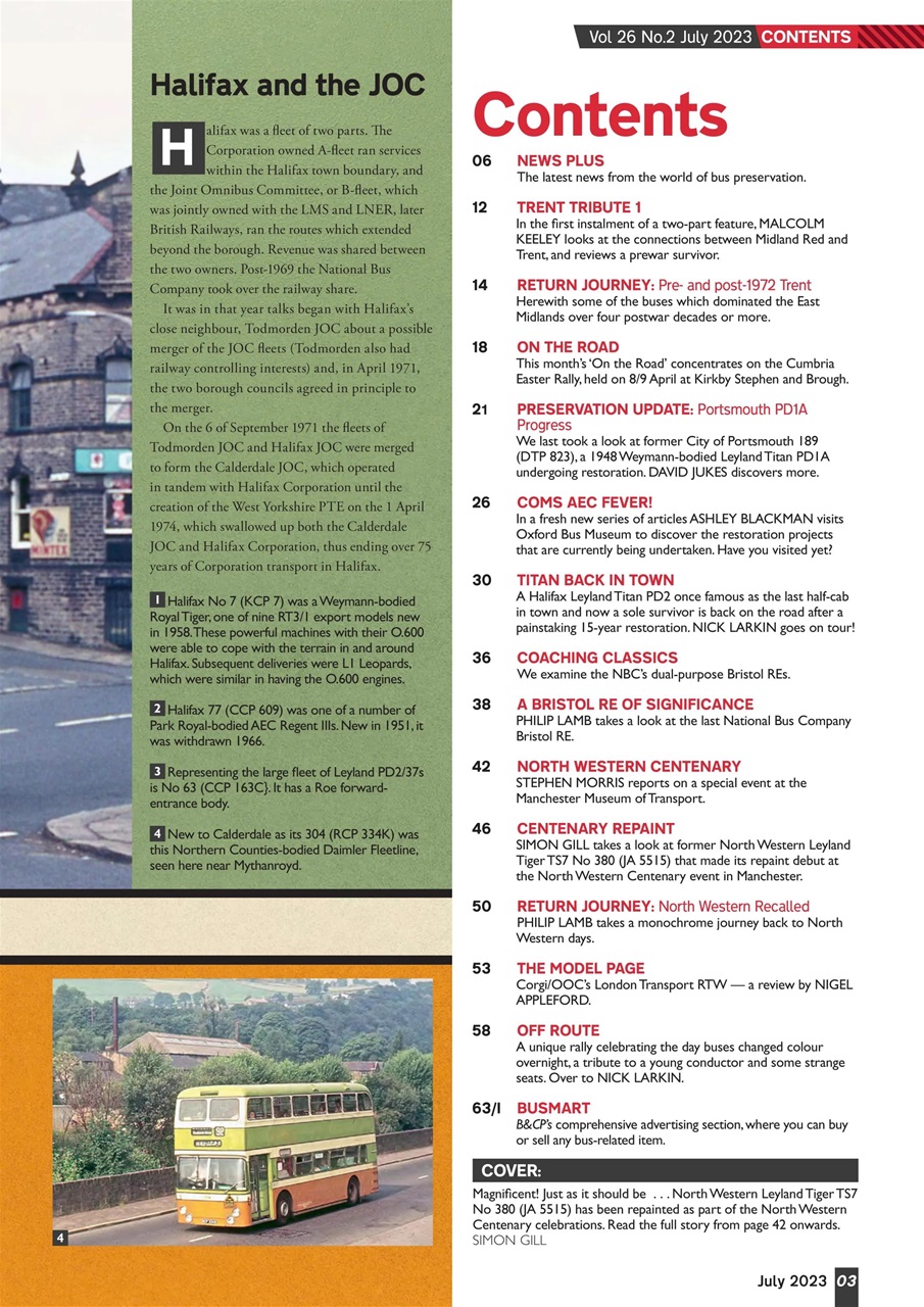 Bus & Coach Preservation Preview Pages