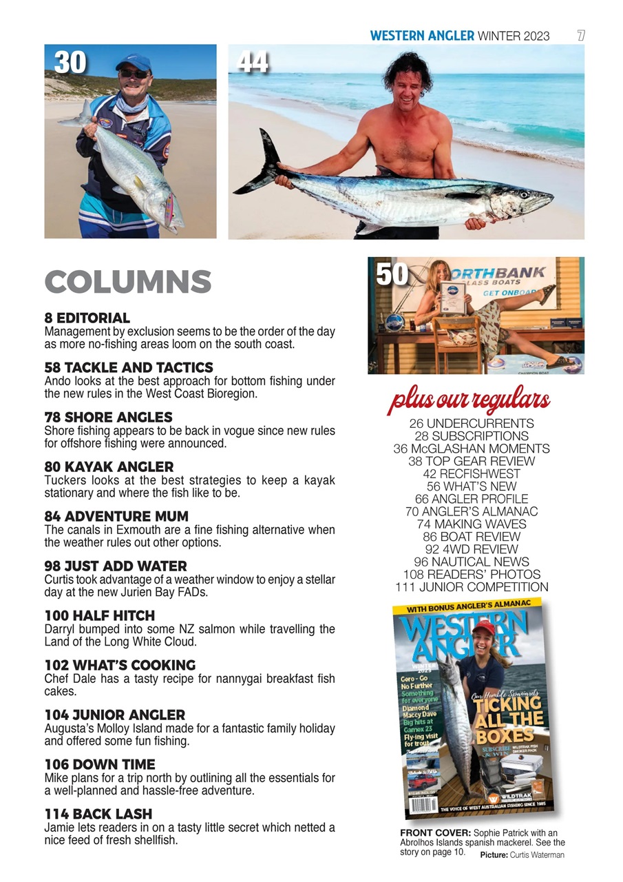 Western Angler Preview Pages