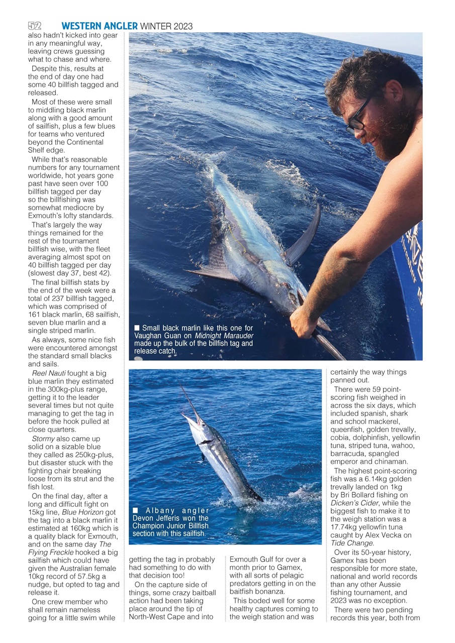 Western Angler Preview Pages