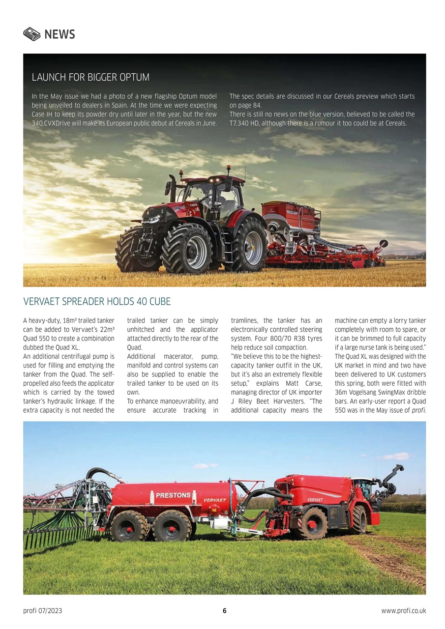 Profi International Preview Pages
