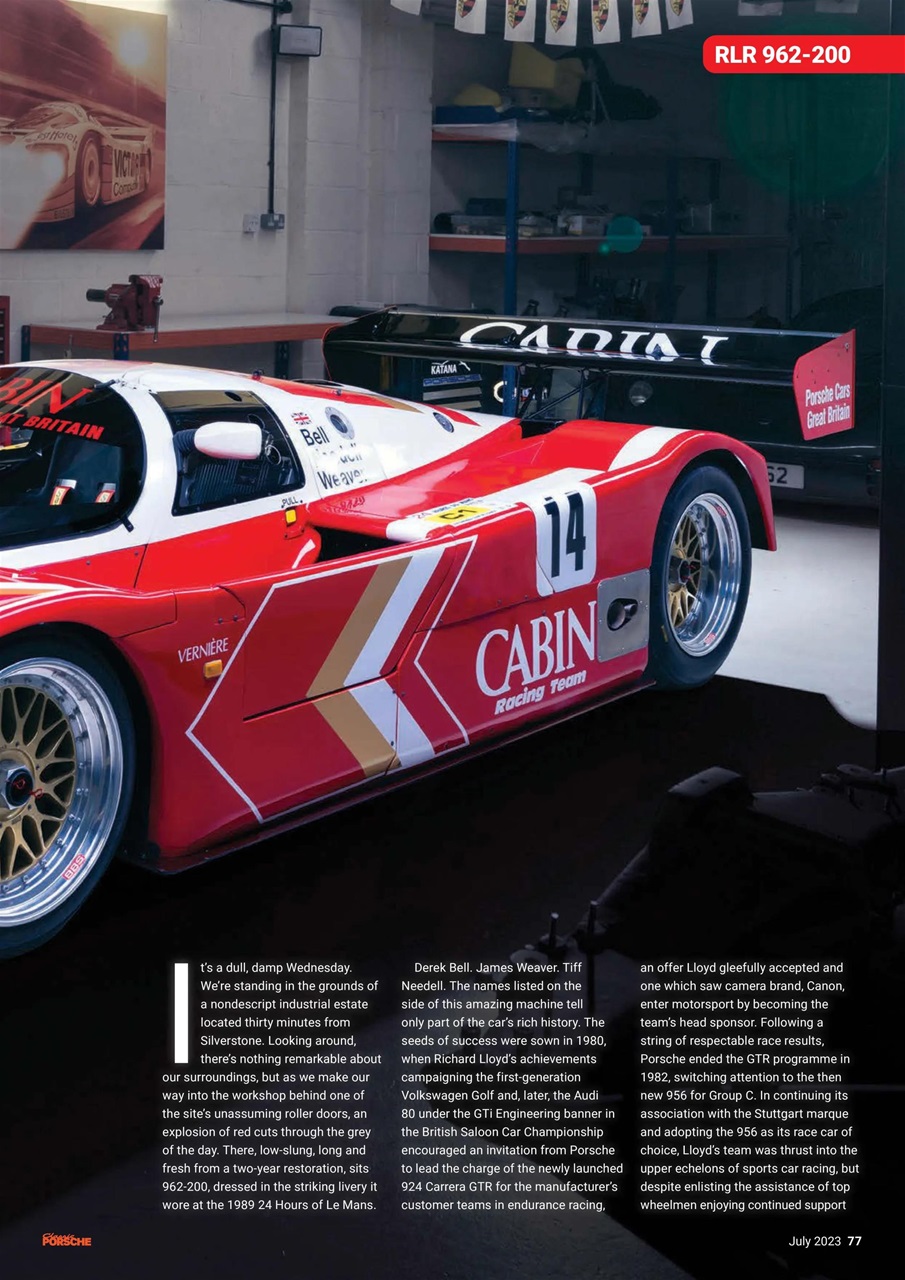 Classic Porsche Preview Pages