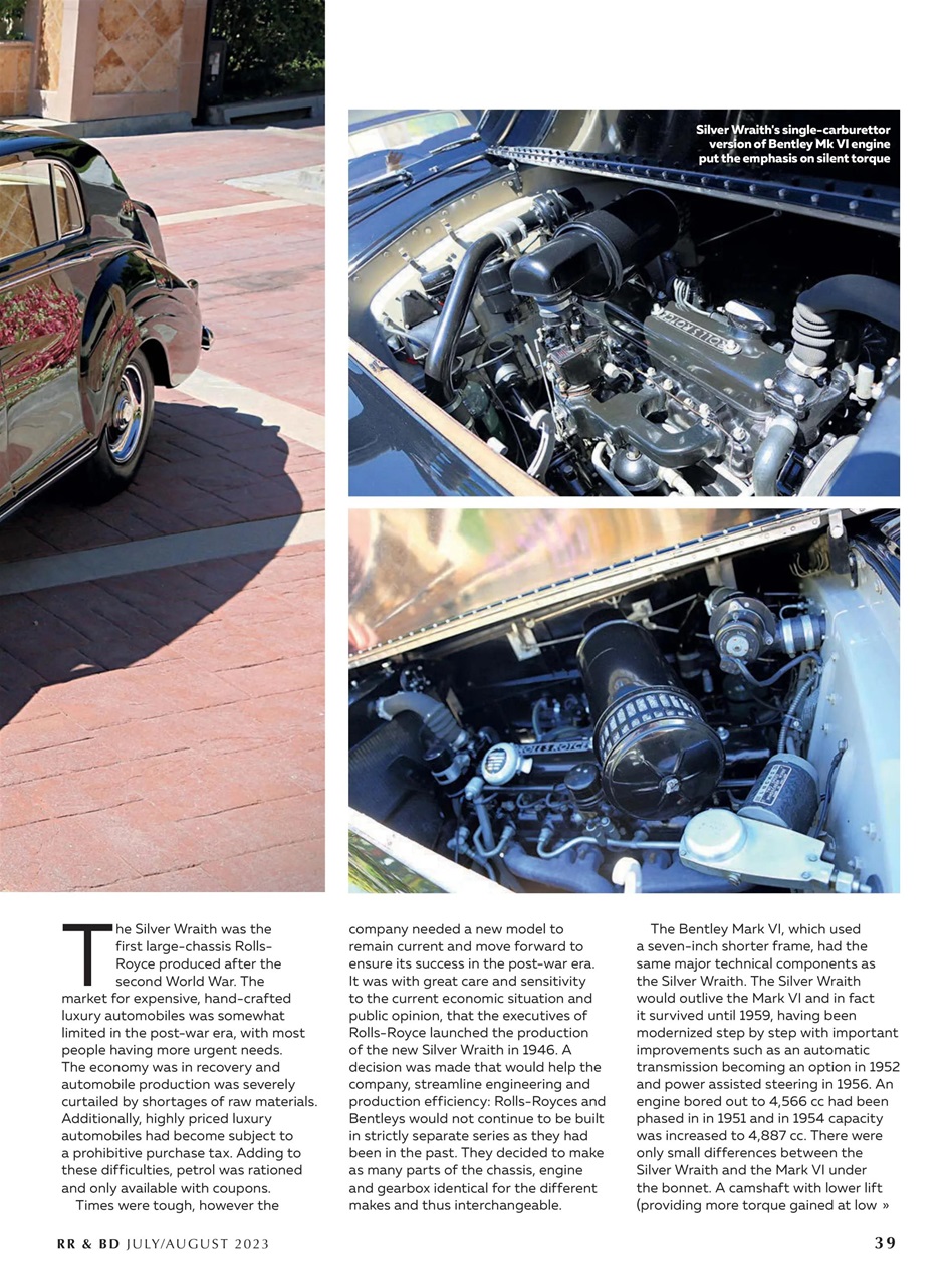 Rolls-Royce & Bentley Driver Preview Pages