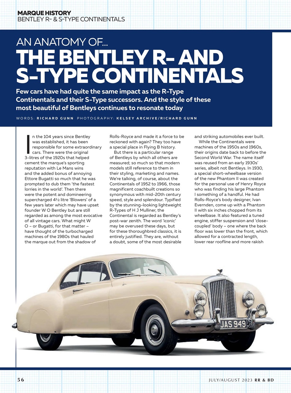 Rolls-Royce & Bentley Driver Preview Pages