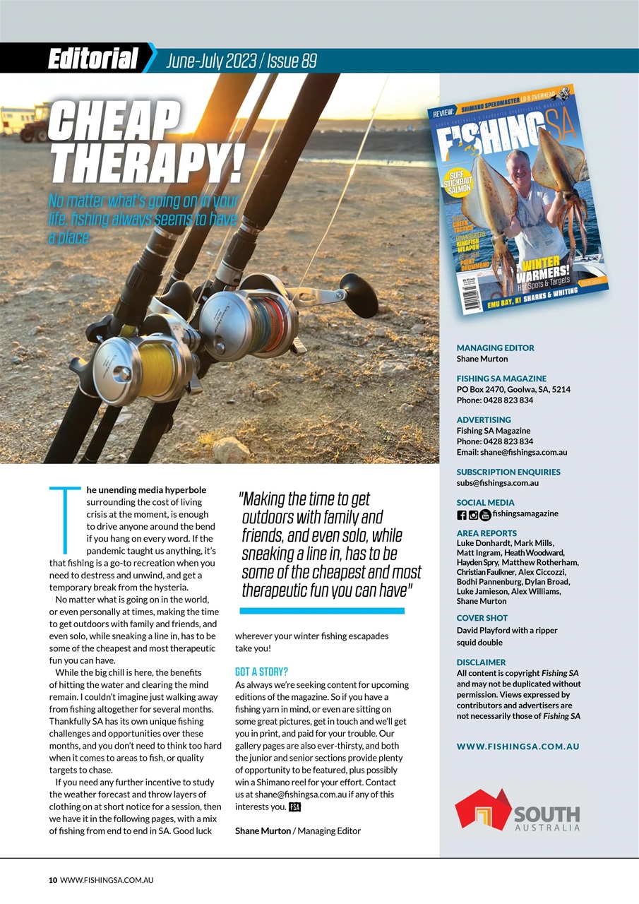 Fishing SA Preview Pages