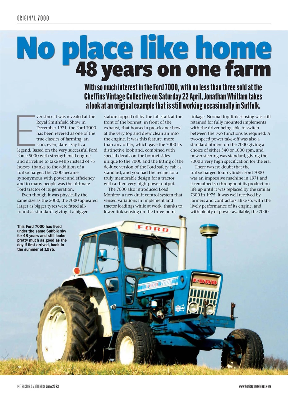 Tractor & Machinery Preview Pages