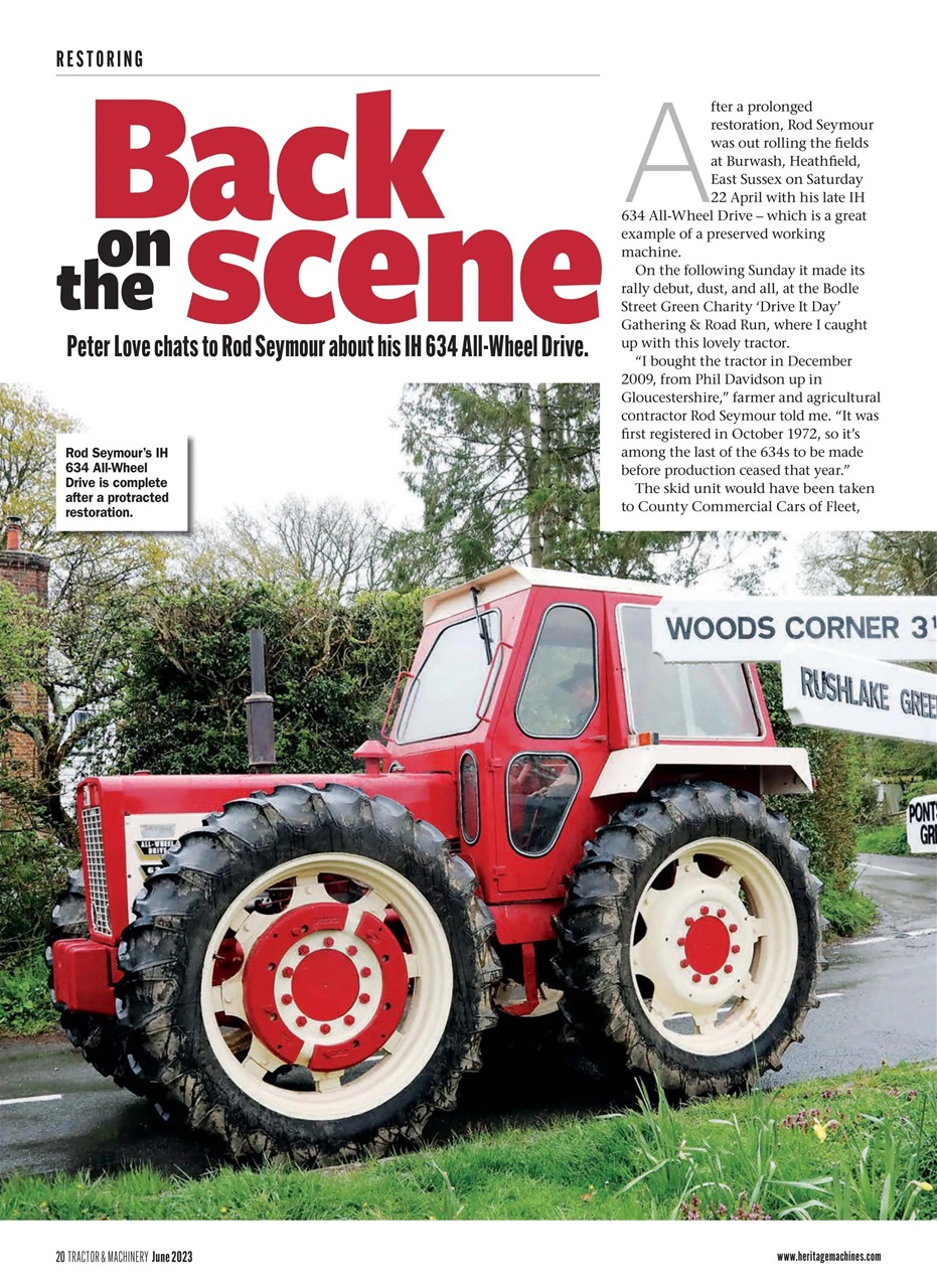 Tractor & Machinery Preview Pages