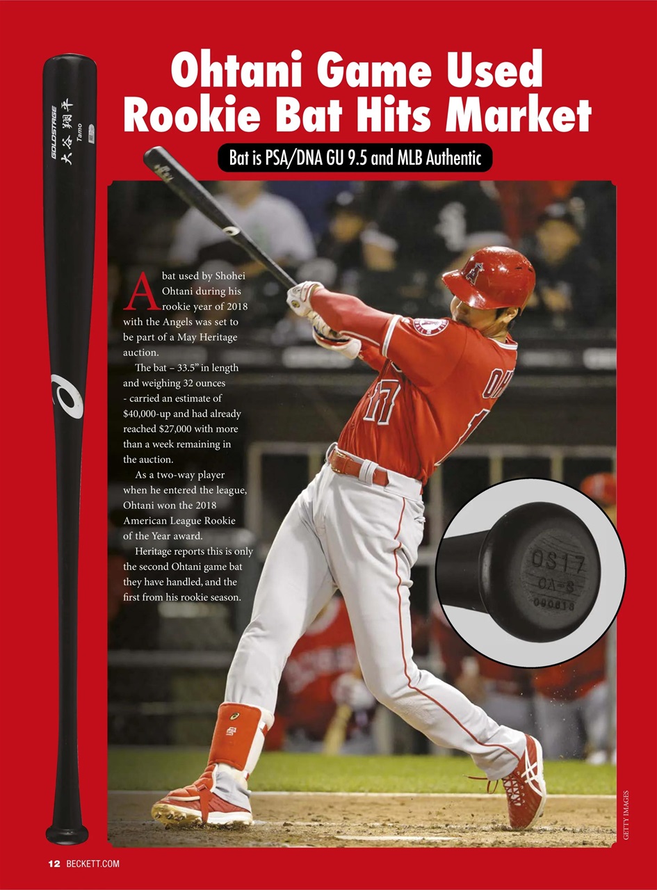 Beckett Baseball Magazine Preview Pages