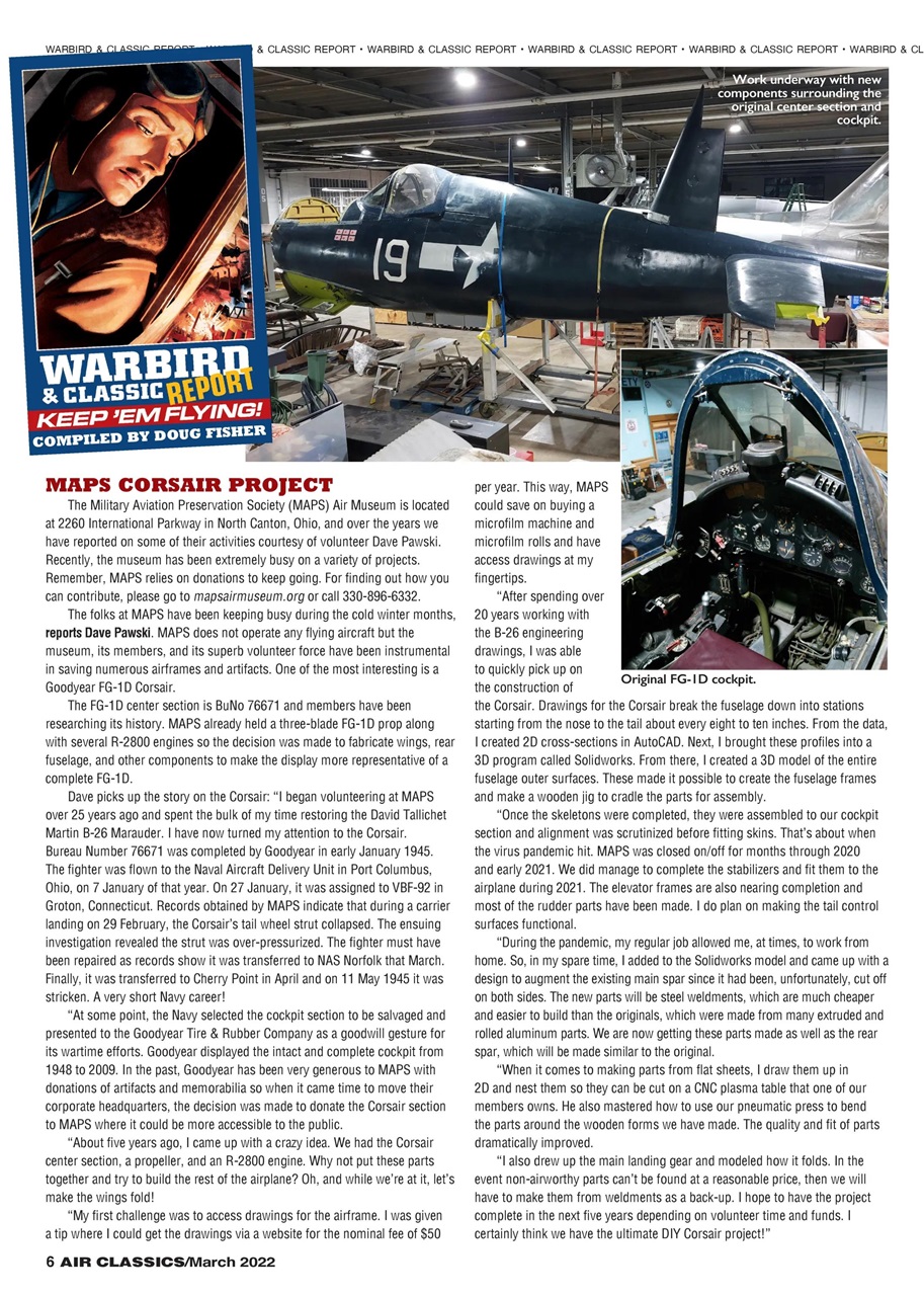 Air Classics - Where History Flies Preview Pages