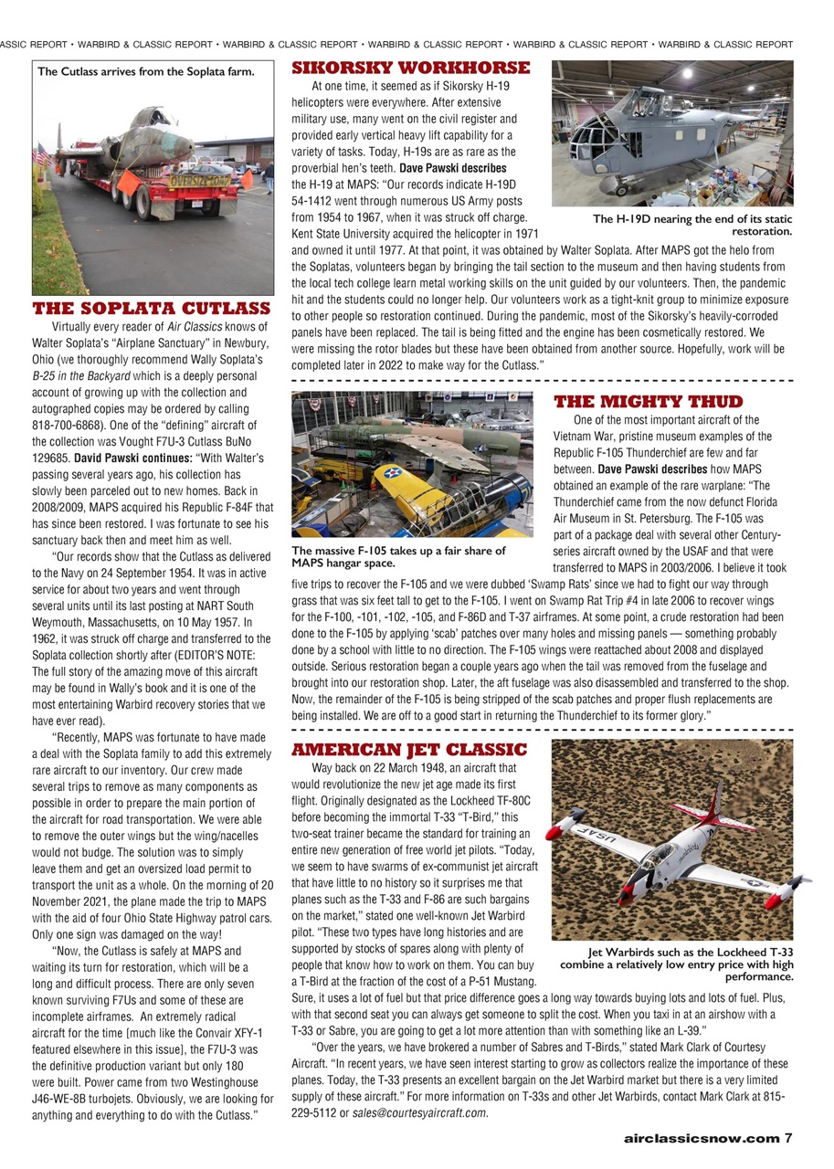 Air Classics - Where History Flies Preview Pages