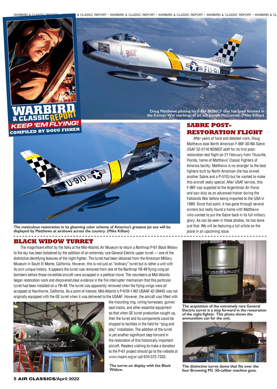 Air Classics - Where History Flies Preview Pages