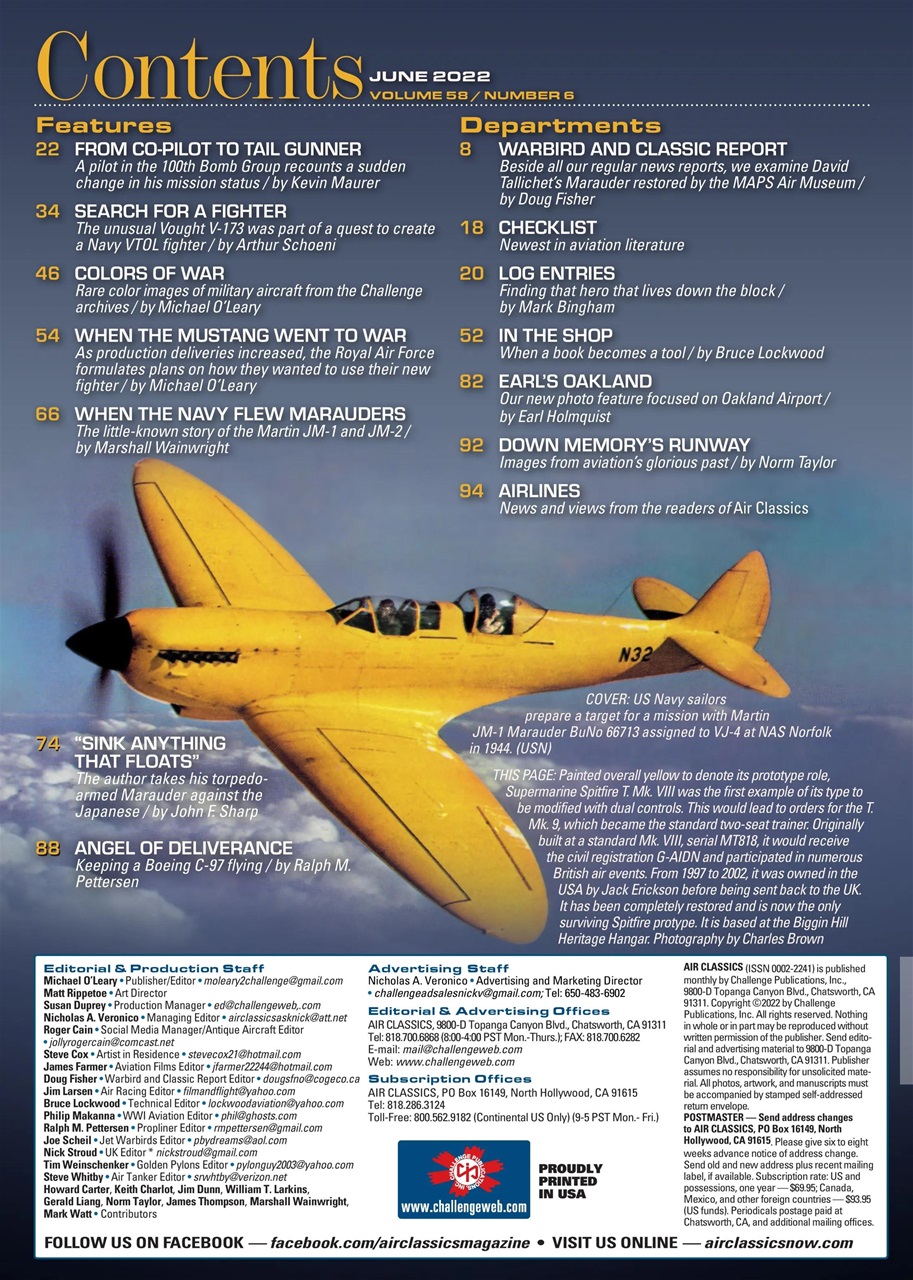 Air Classics - Where History Flies Preview Pages