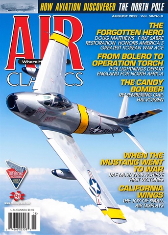 Air Classics - Where History Flies issue Aug-22