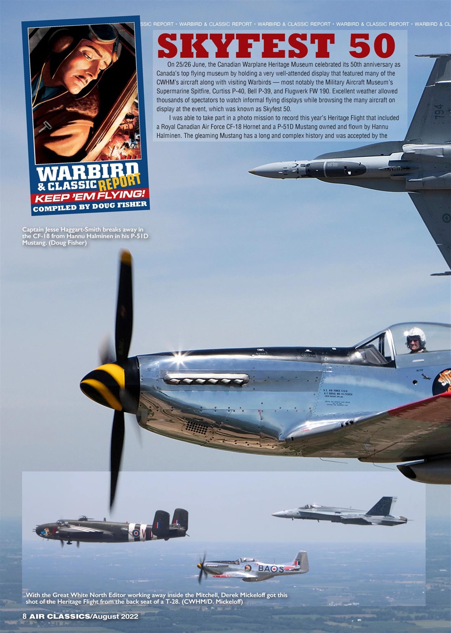 Air Classics - Where History Flies Preview Pages