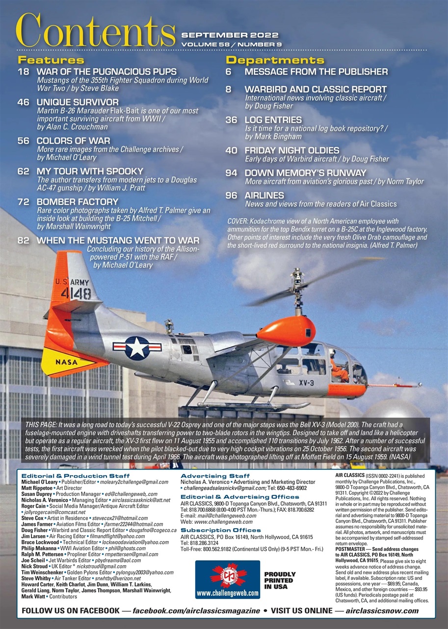 Air Classics - Where History Flies Preview Pages