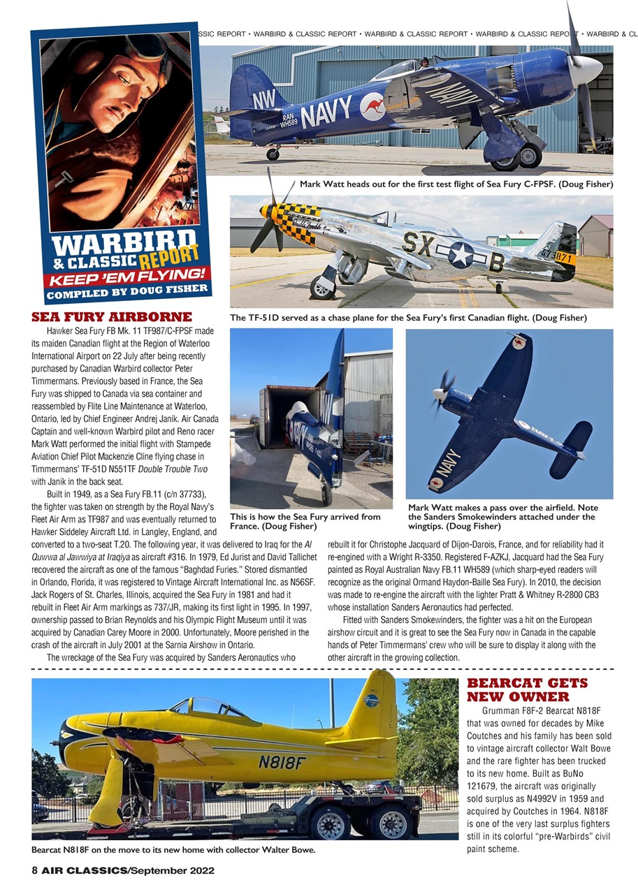 Air Classics - Where History Flies Preview Pages