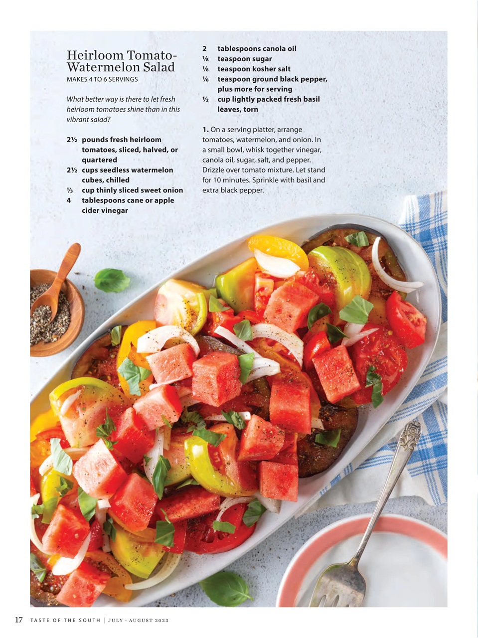 Taste of the South Preview Pages