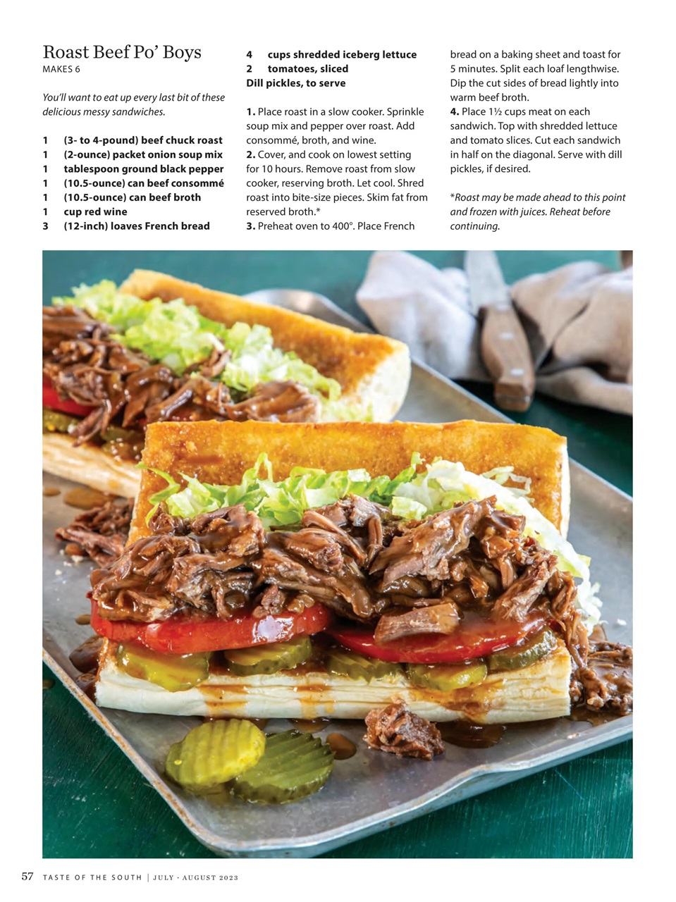 Taste of the South Preview Pages