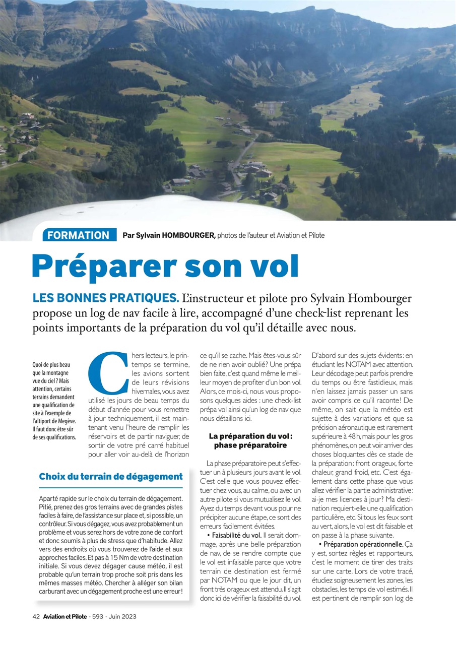 Aviation et Pilote Preview Pages