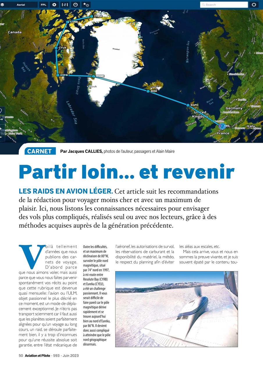 Aviation et Pilote Preview Pages