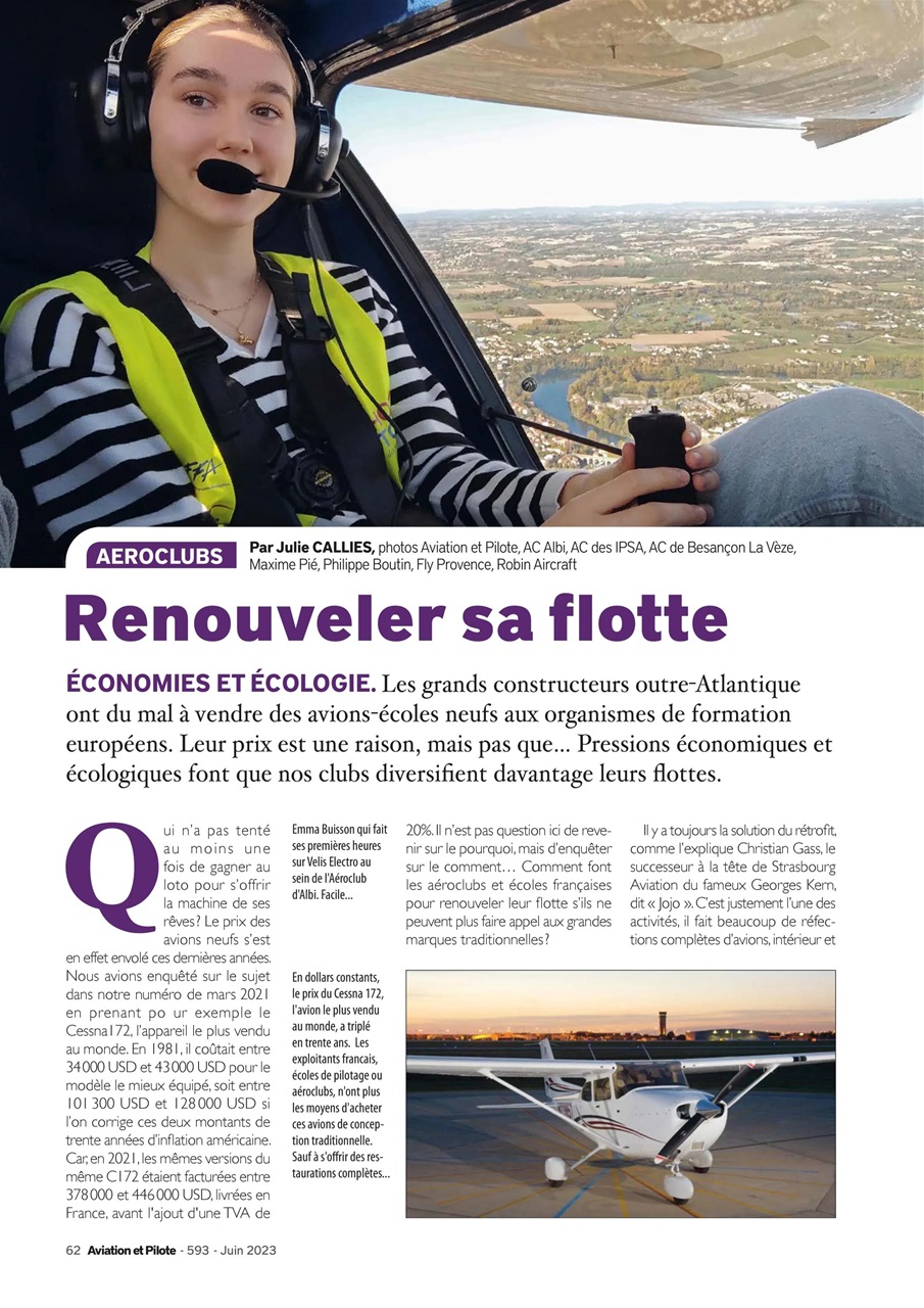 Aviation et Pilote Preview Pages