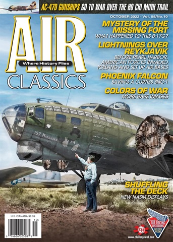 Air Classics - Where History Flies issue Oct-22