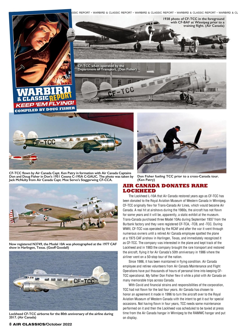 Air Classics - Where History Flies Preview Pages