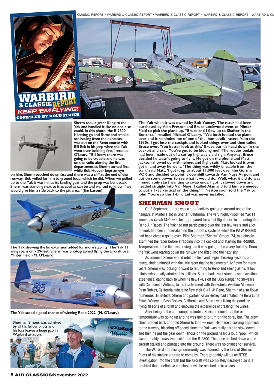 Air Classics - Where History Flies Preview Pages