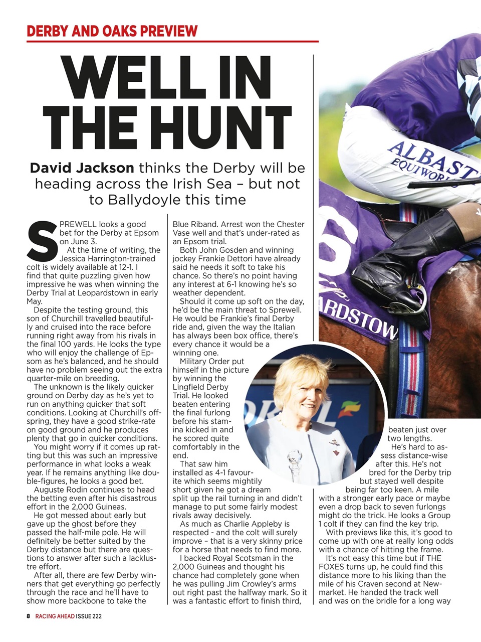 Racing Ahead Preview Pages