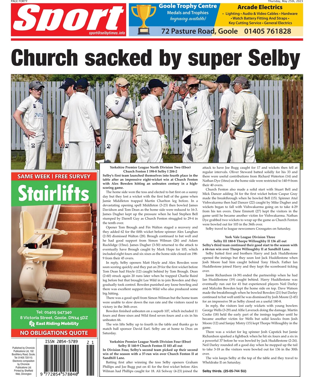 Selby Times Preview Pages