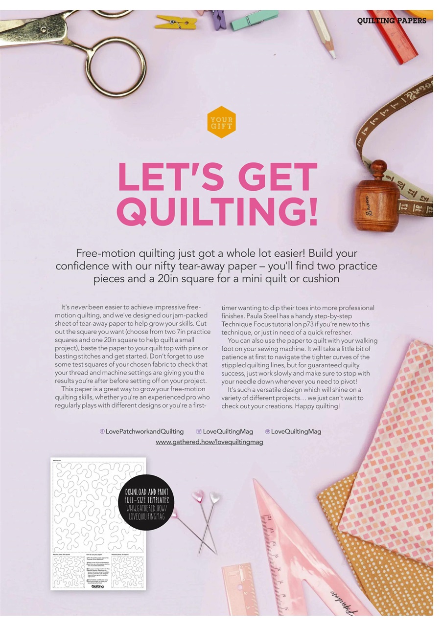 Love Patchwork & Quilting Preview Pages