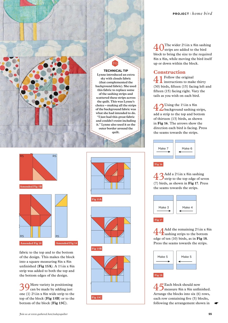 Today’s Quilter Preview Pages