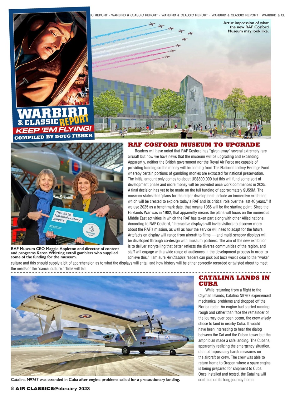Air Classics - Where History Flies Preview Pages