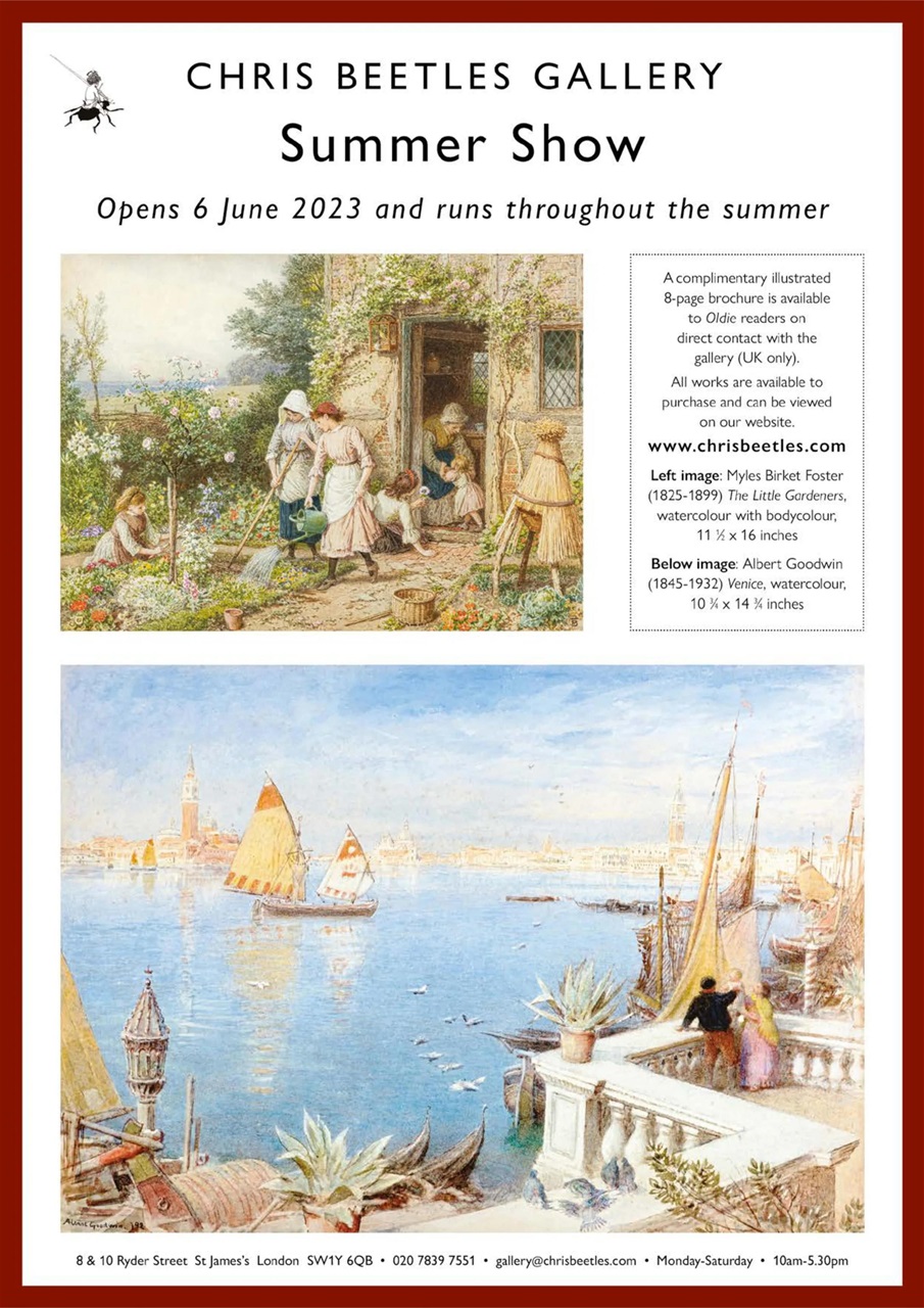 The Oldie Magazine June 2023 Back Issue