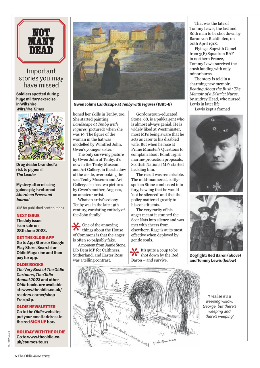 The Oldie Preview Pages