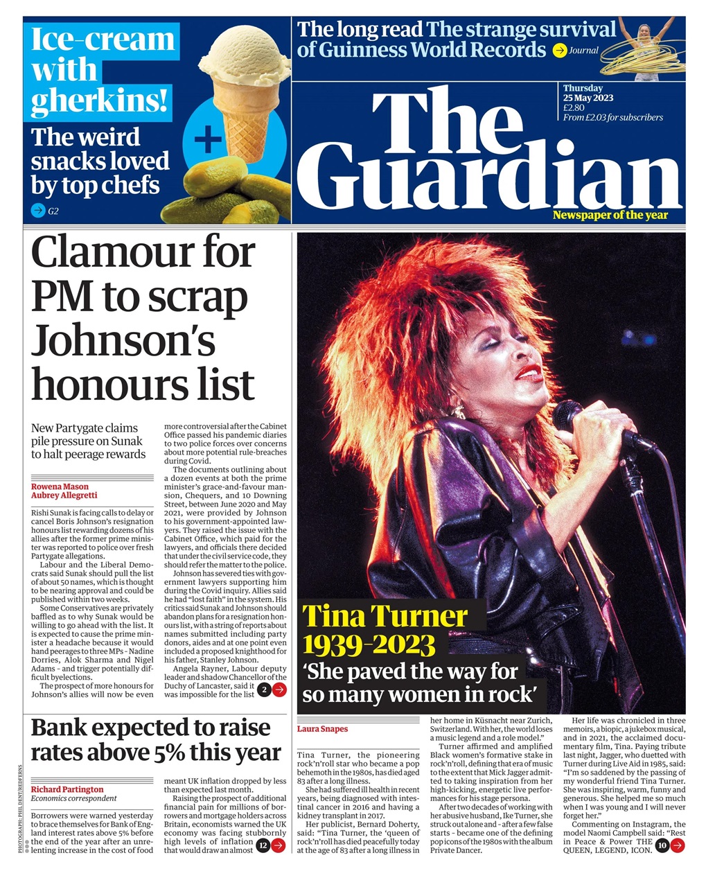 The Guardian Newspaper Preview Pages