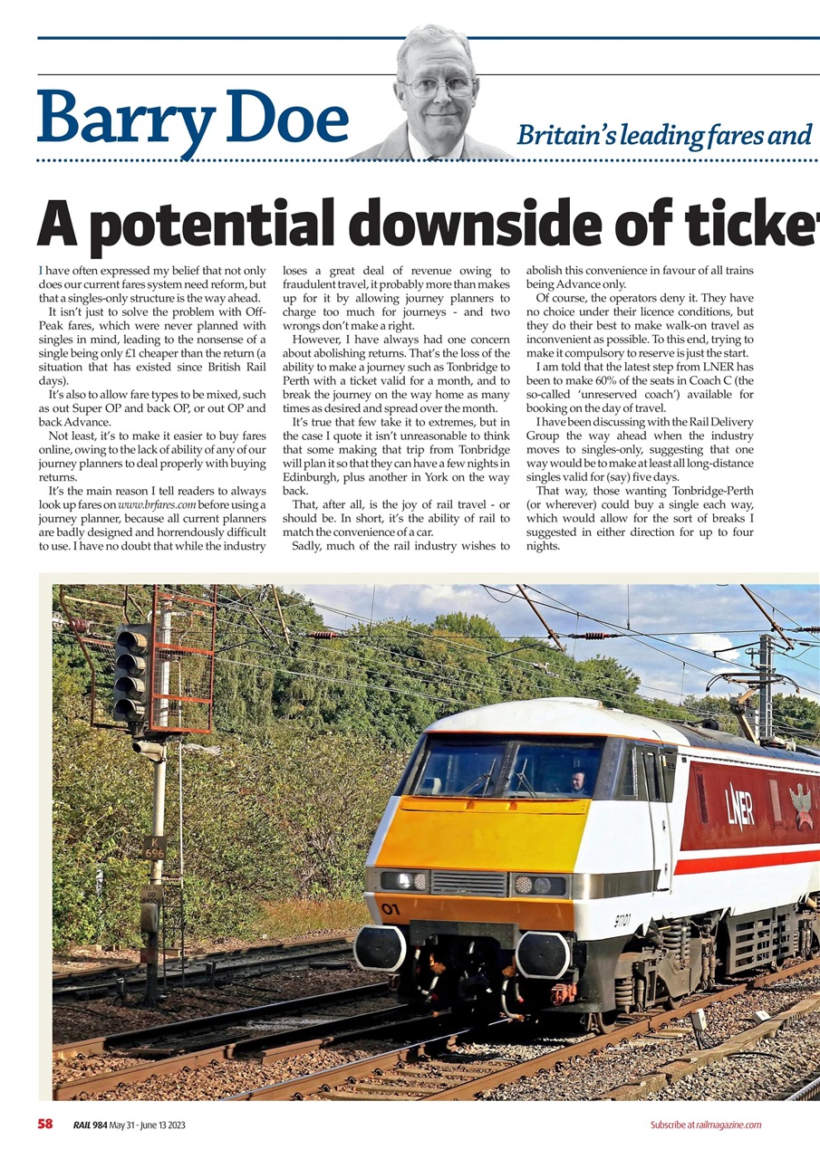 Rail Preview Pages