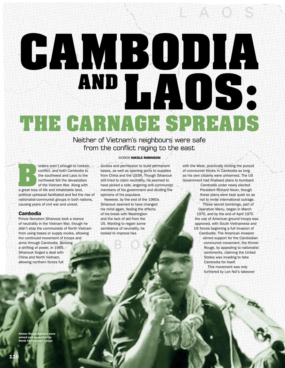 History of War Bookazine Preview Pages