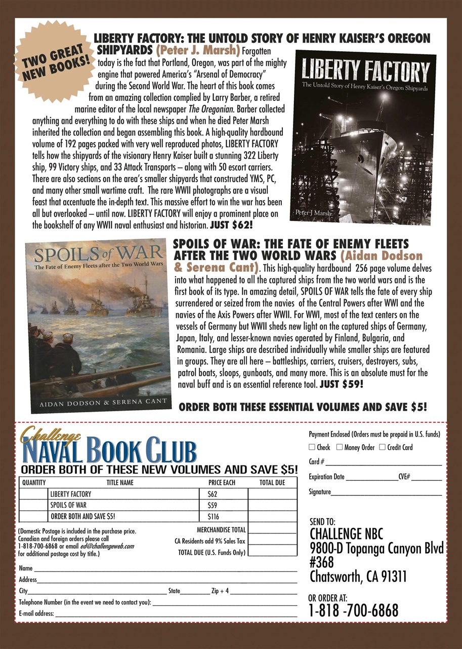 Sea Classics - Where History Sets Sail Preview Pages