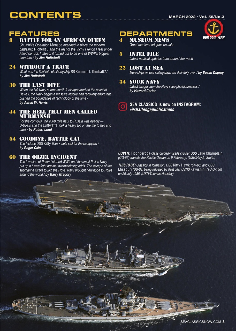 Sea Classics - Where History Sets Sail Preview Pages